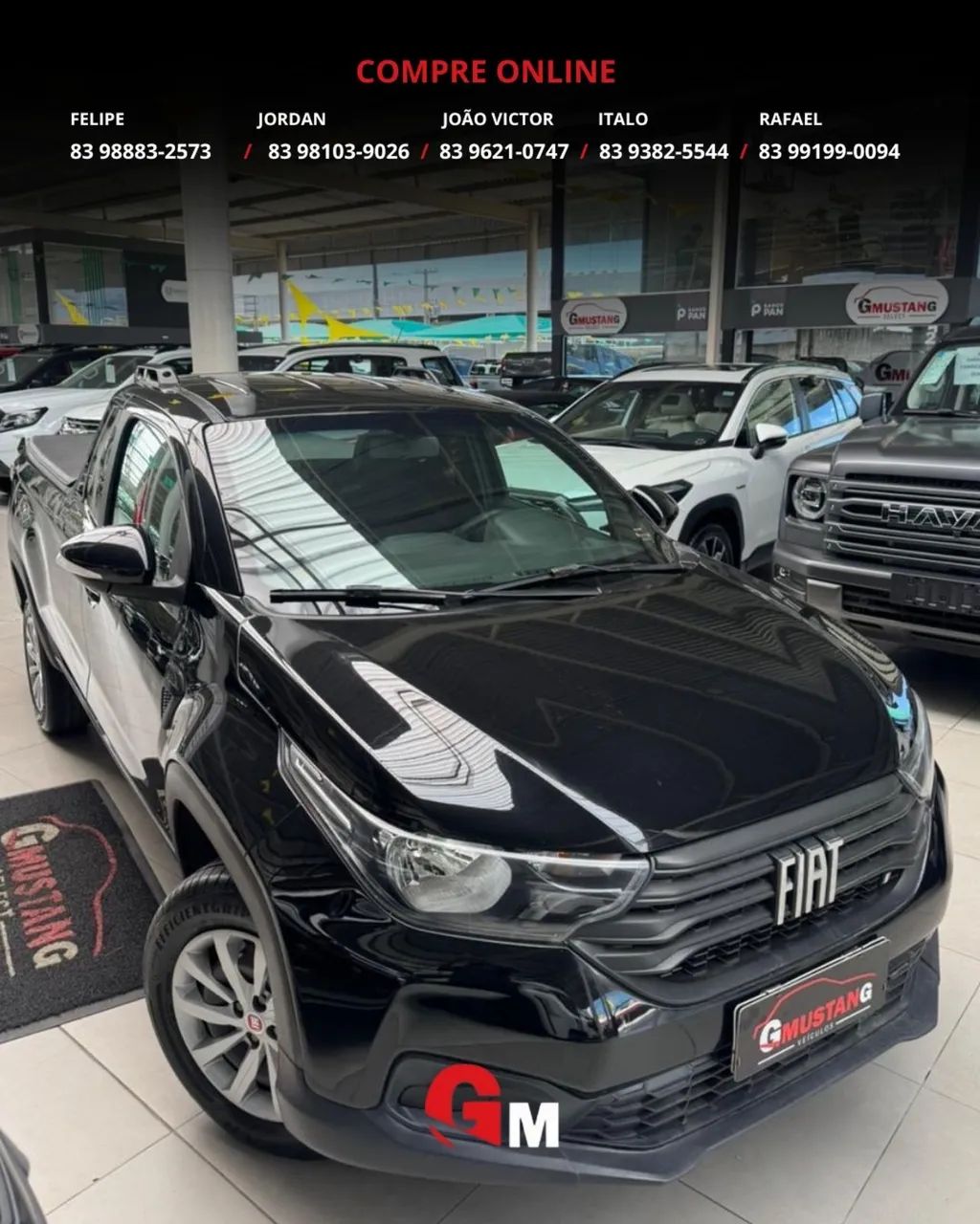Fiat Strada Endurance 1.3 Flex 8V CS 2025 - Foto 3