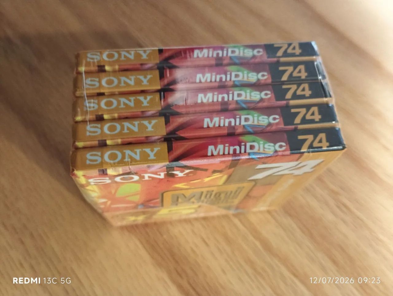 Mini Disc Sony, MD74 x 5 - Foto 5