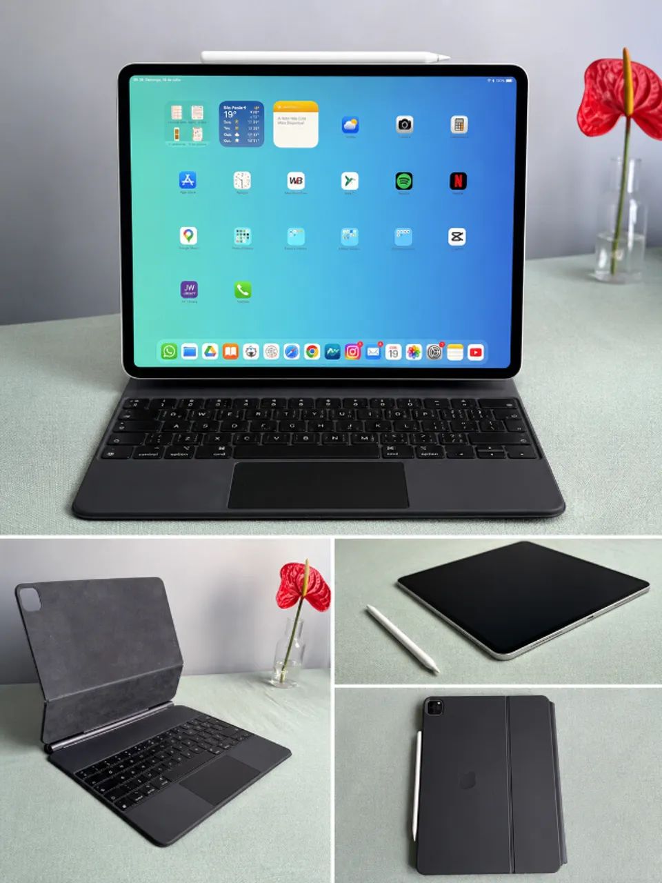 iPad Pro 12,9pol M1 (5a Geração) 128GB Wi-Fi - Excelente Estado - Foto 2