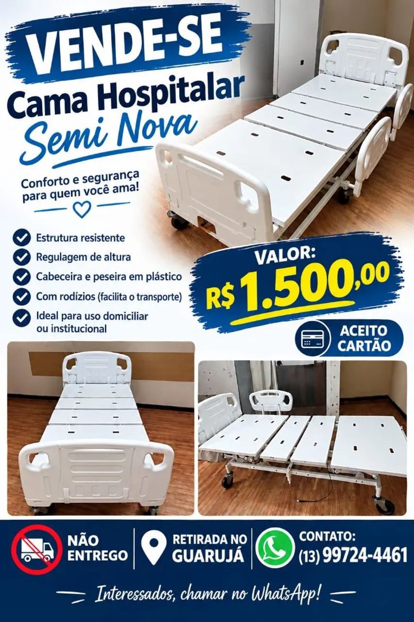 Cama articulada, para idoso