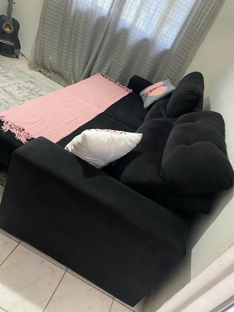 Sofá retrátil e reclinável 2,50 mts ótimo estado  - Foto 2