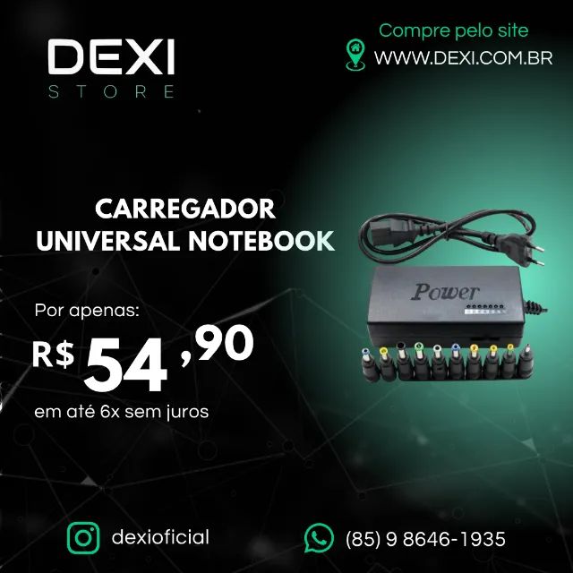 CARREGADOR  UNIVERSAL NOTEBOOK