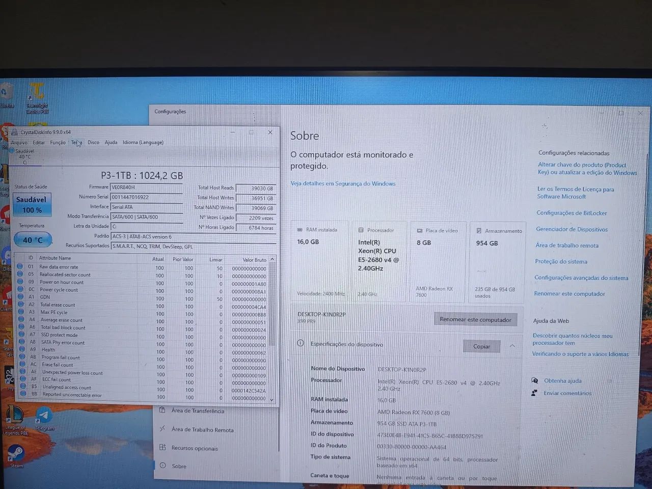 Pc gamer (RX 7600 8gb) - Foto 4