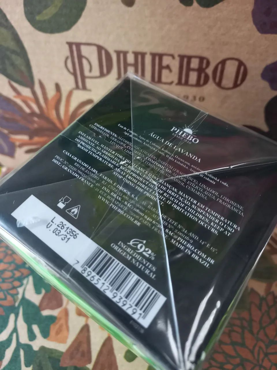 Água de Colônia Lavanda - Phebo - 260ml - Foto 4