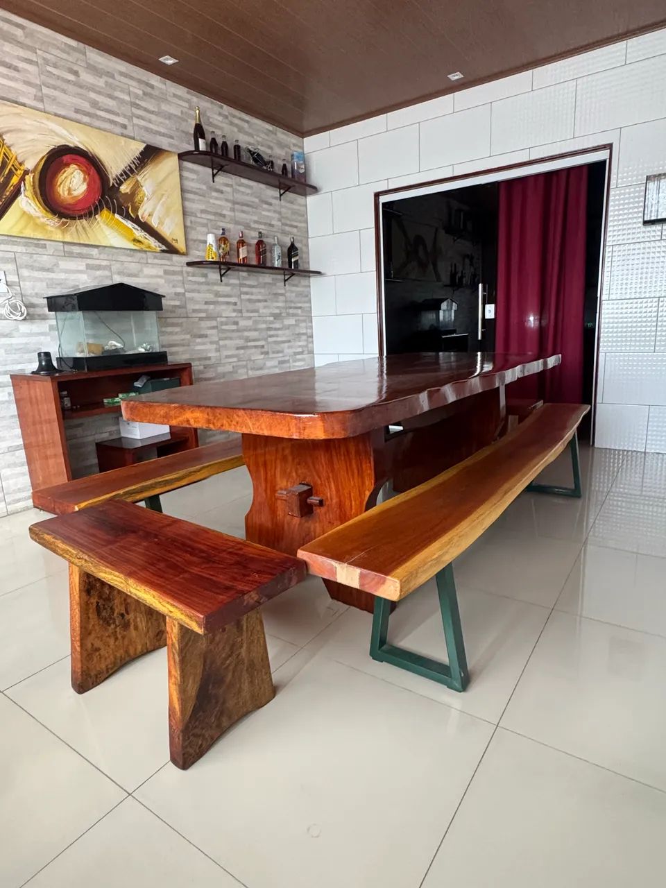 Mesa de Madeira (jaqueira)  - Foto 2