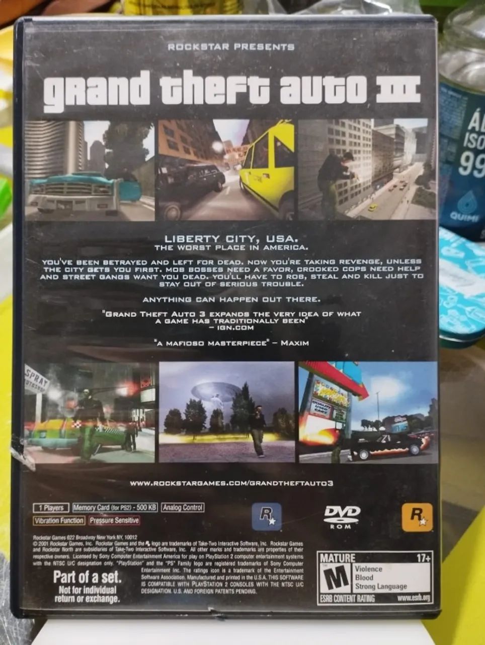 Gta 3 ps2 original completo com mapa e manual - Foto 4