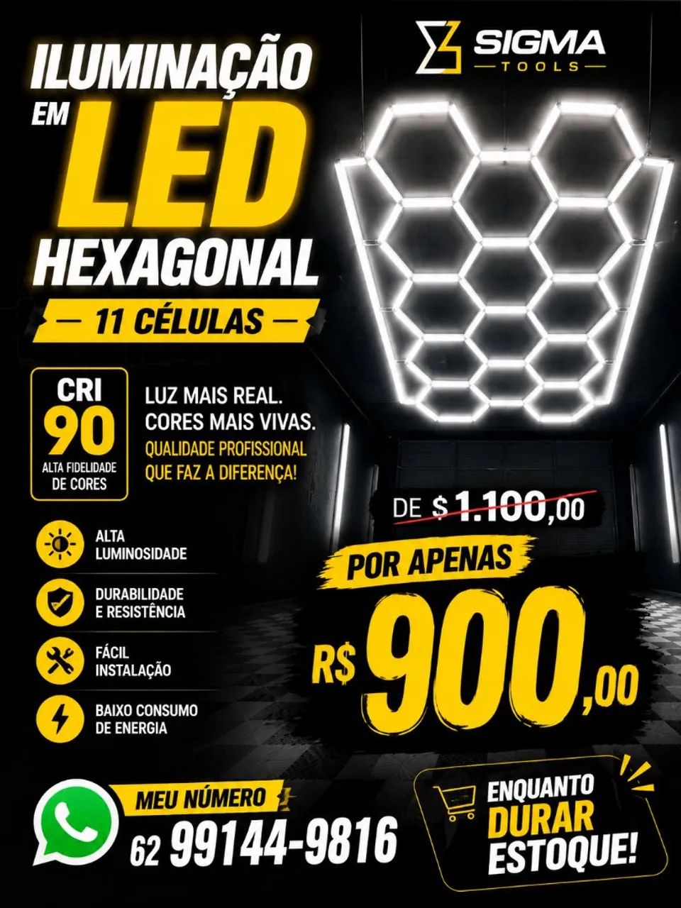 LED HEXAGONAL
