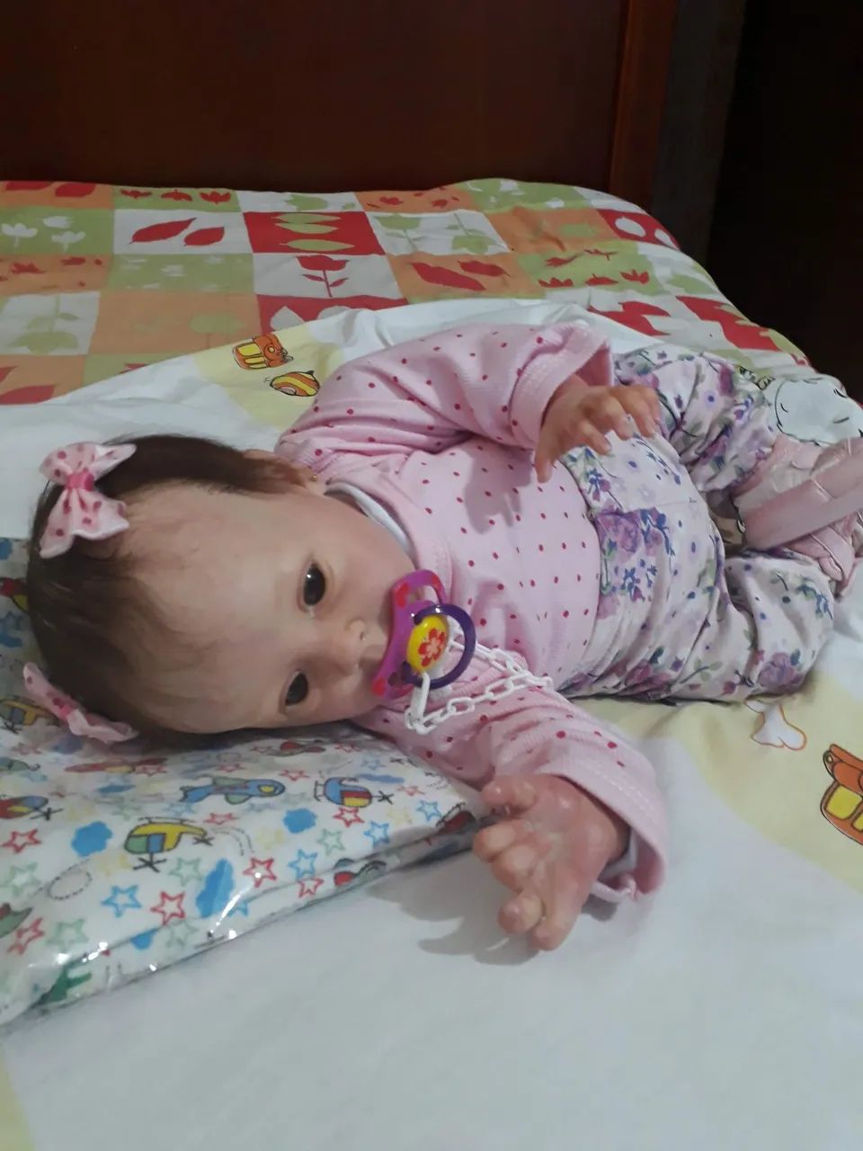 Bebe reborn  corpinho  de tecido  - Foto 2