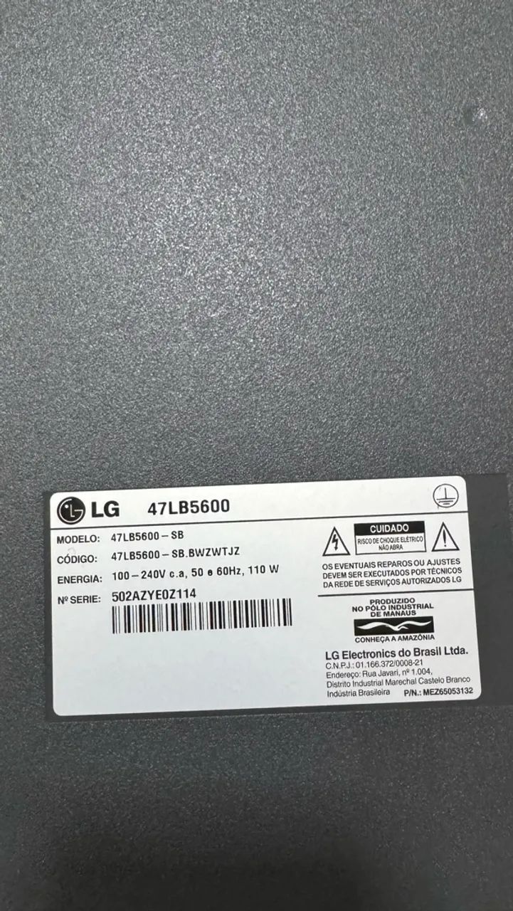 TV LG 47pol - Foto 5