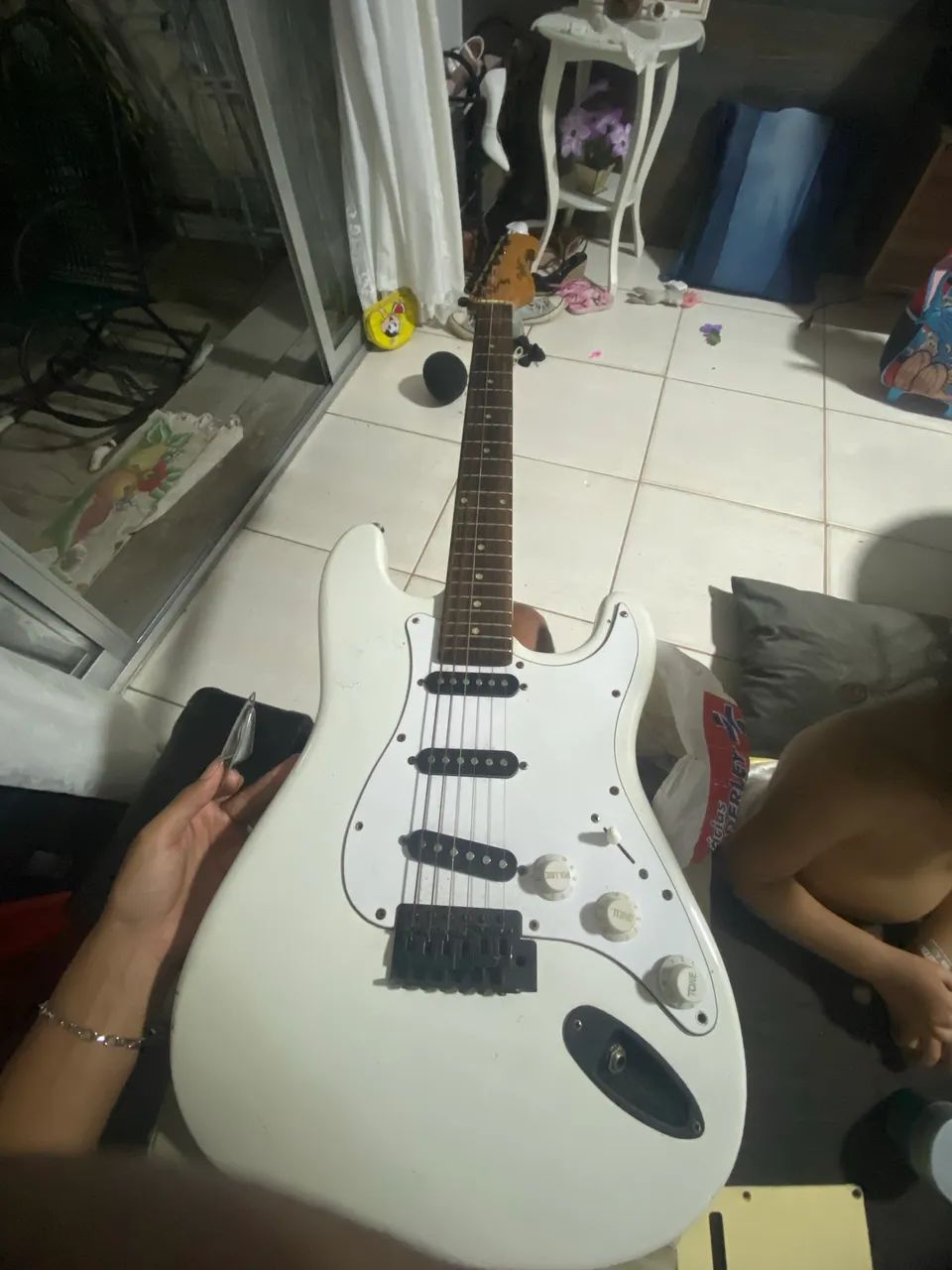 Guitarra+pedaleira - Foto 2