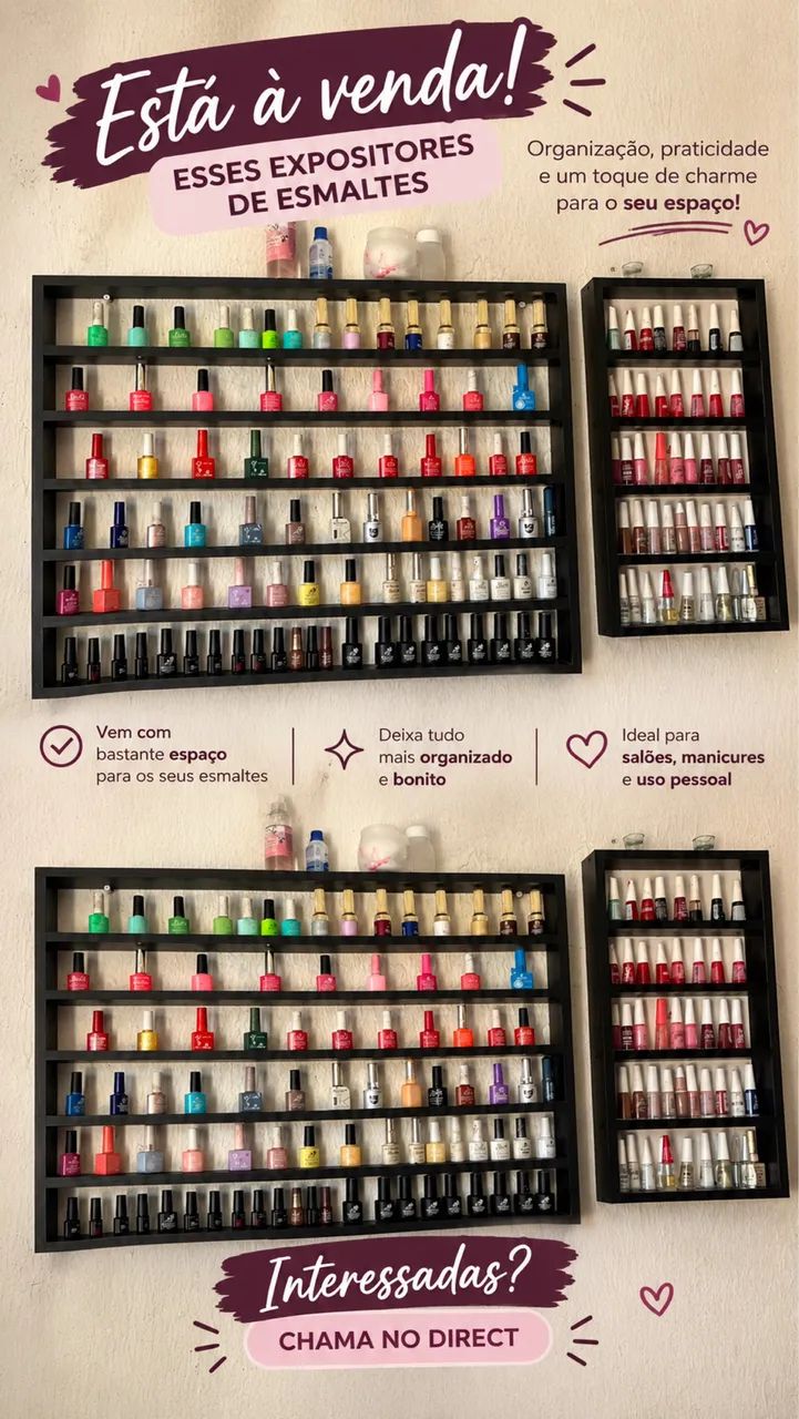 Expositor de esmalte 