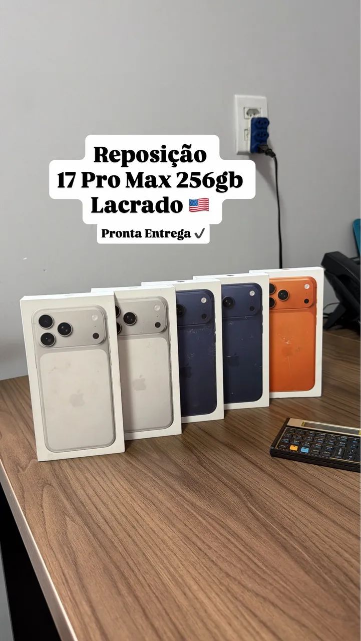 Iphone 17 Pro Max | Lacrado | Todas cores - Foto 5