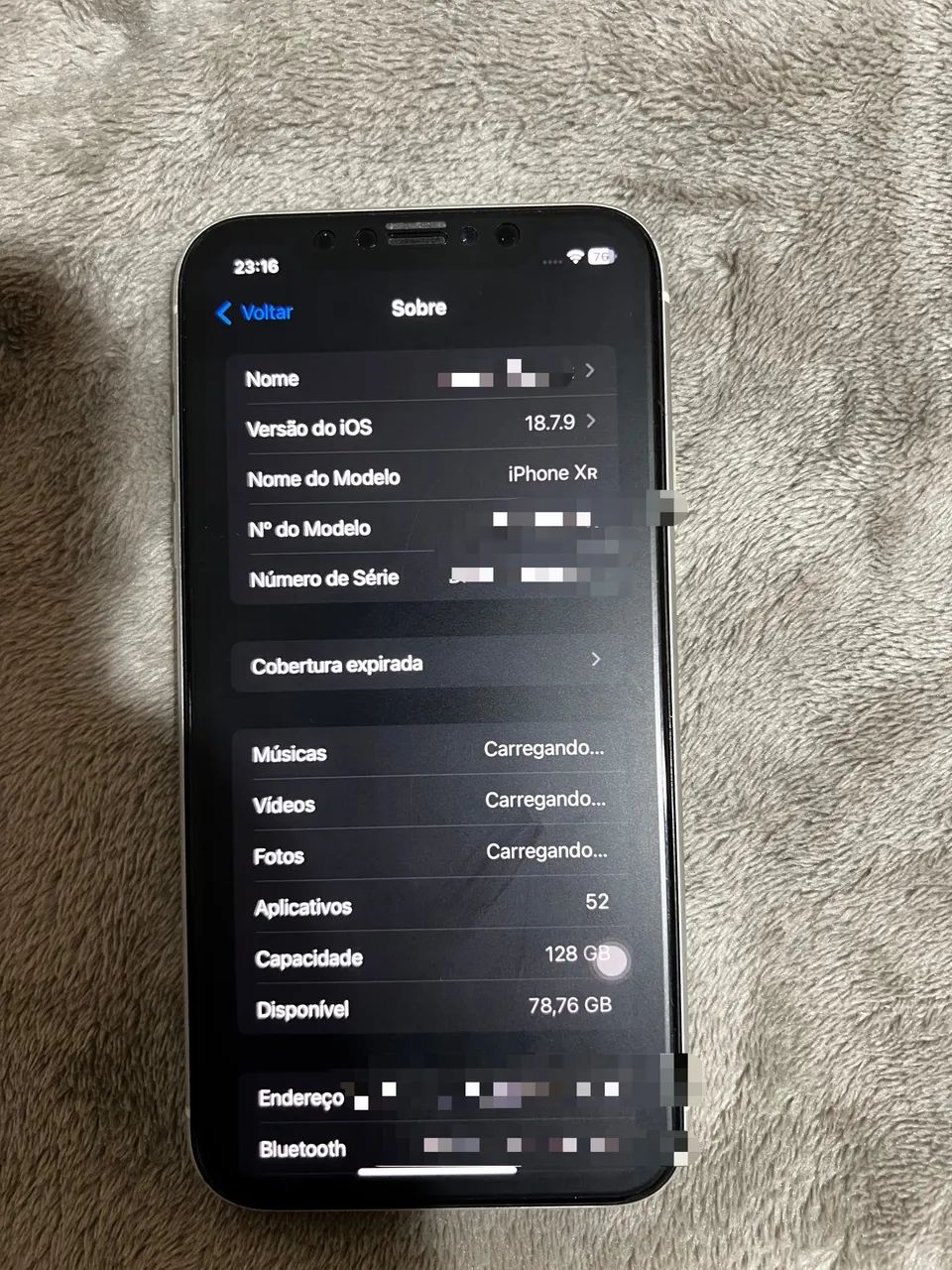 iPhone XR 128gb BRANCO