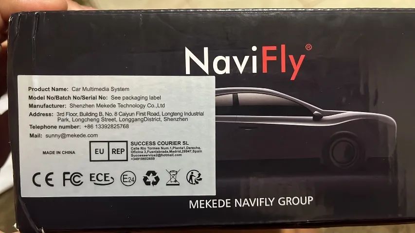 Multimídia Navifly 1 din odd3 - Foto 3