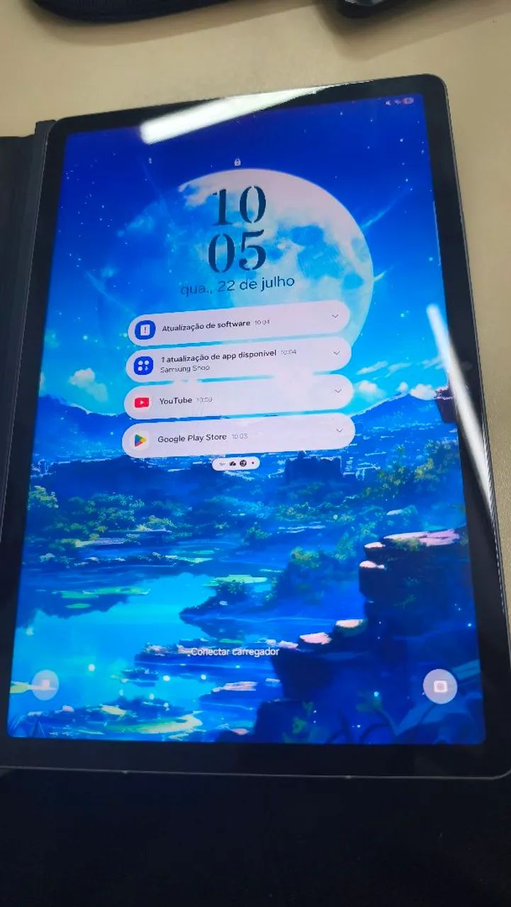 Samsung Tablet S10 FE novo completo com caneta original - Foto 4
