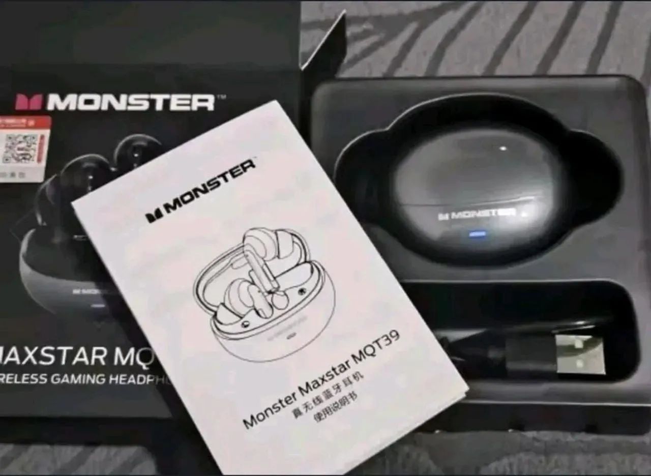 Fone bluetooth Monster lacrado Original lançamento  - Foto 3