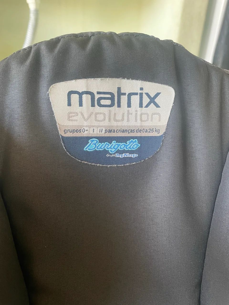 cadeirinha burigotto matrix evolution k 0-25kg