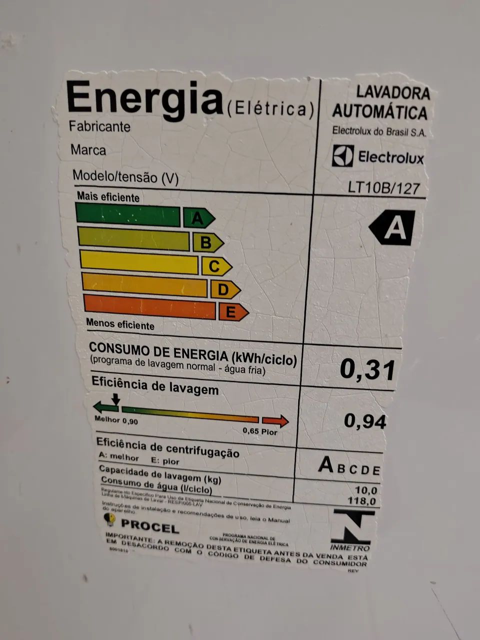 Máquina de lavar Eletrolux  - Foto 5
