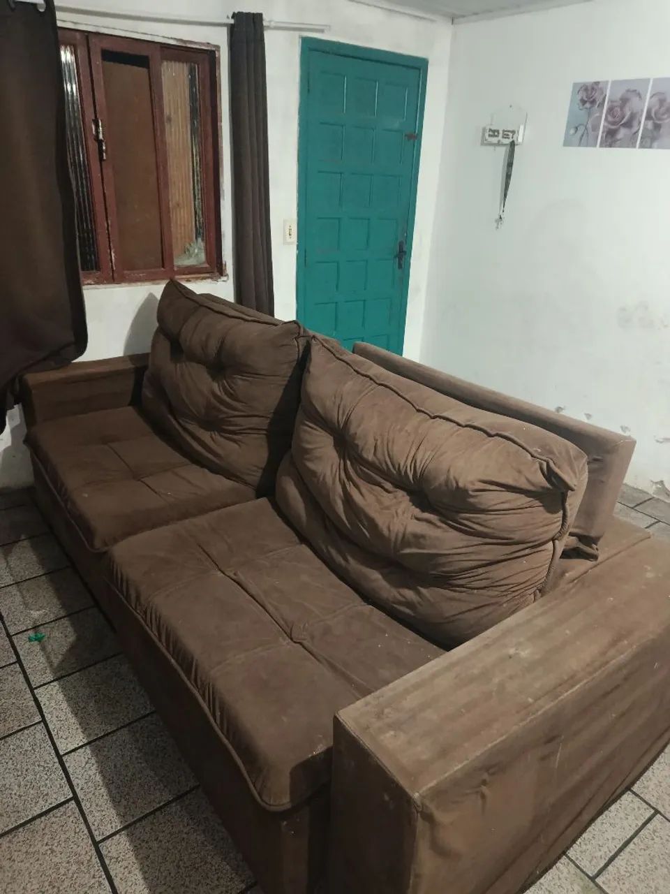 VENDO SOFÁ RETRÁTIL E RECLINÁVEL ? - Foto 2