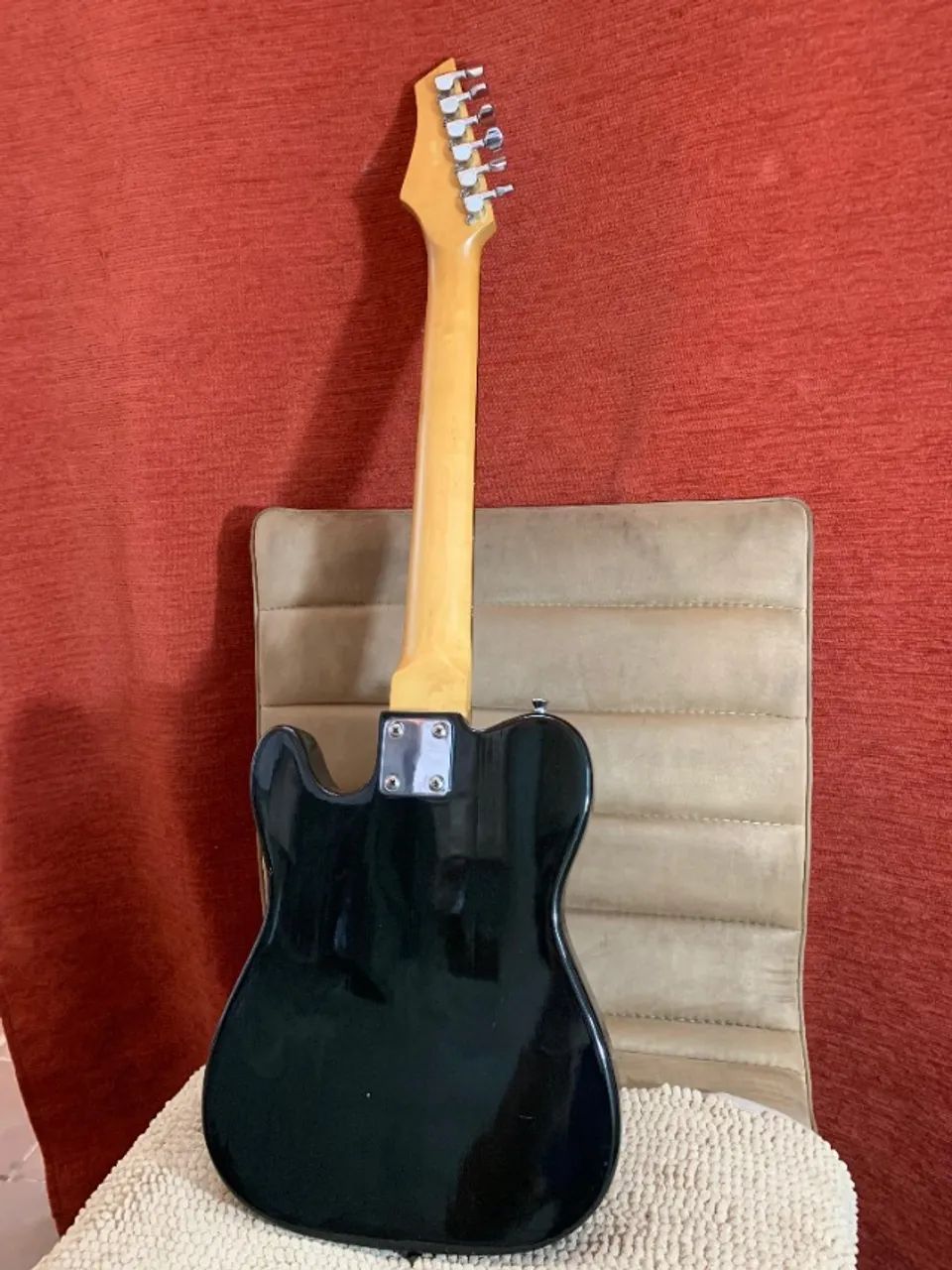 Guitarra HTX Telecaster Mini Preta - Foto 4