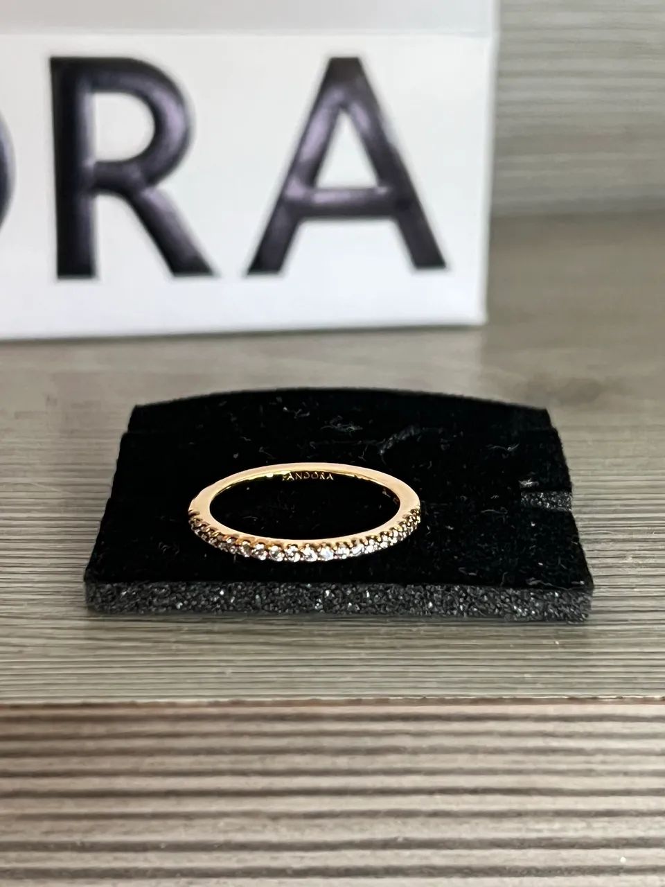 Anel Pandora Ouro 14k - Foto 3