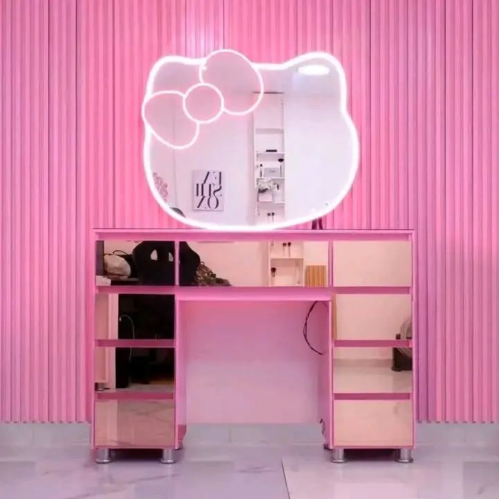 Penteadeira camarim hello kit com poltrona - Foto 2