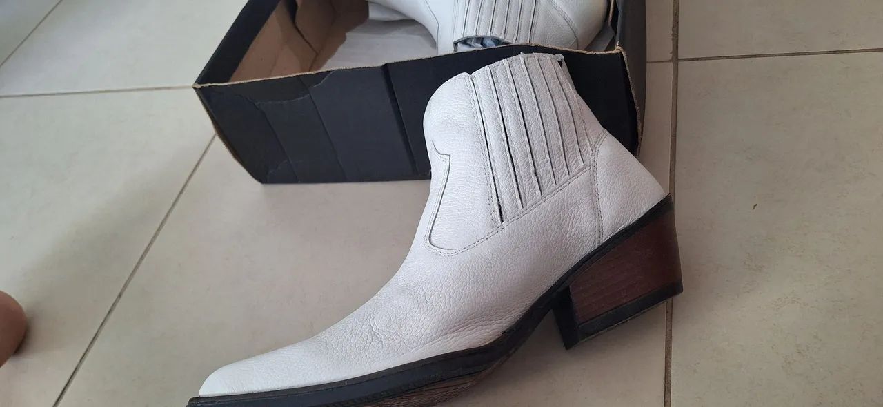 Bota cowboy couro - Foto 2