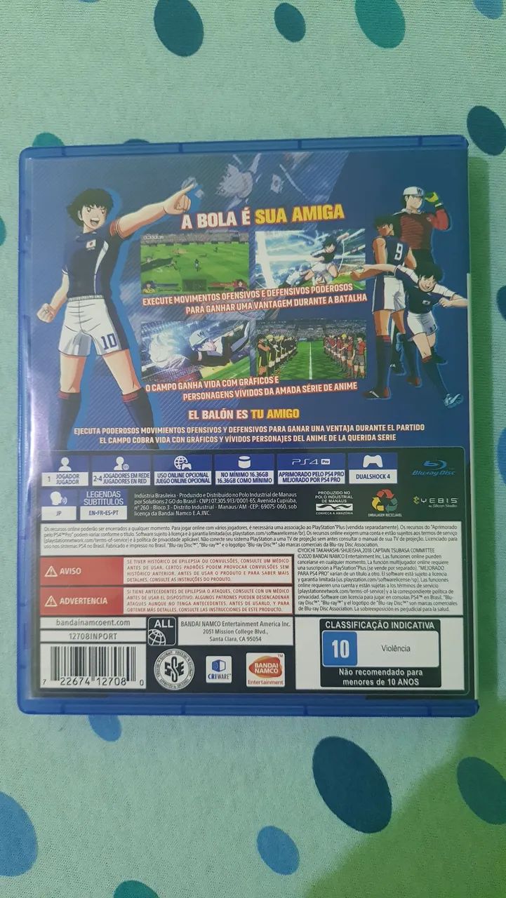 Jogo de Ps4 - Captain Tsubasa - Foto 3