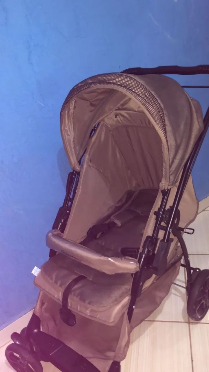 VENDO CARRINHO DE BEBÊ , NOVO , USADO SOMENTE UMA VEZ , DA GALZERANO. - Foto 3