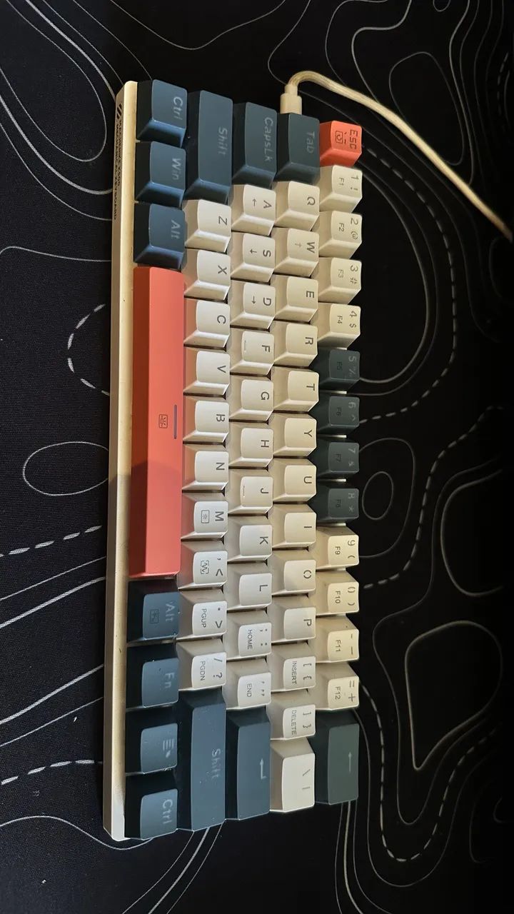 Teclado mecânico machenike k500 b61 - Foto 5