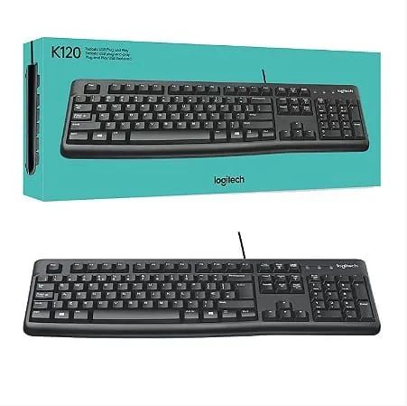 Teclado e mouse Logitech lacradoo 