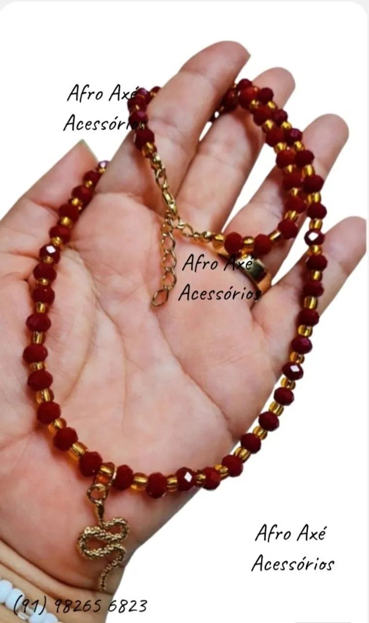 Colar/Choker Artesanal  - Foto 5