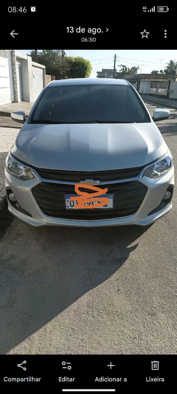 Chevrolet Onix ONIX SEDAN PLUS LT 1.0 12V FLEX 4P MEC. 2020