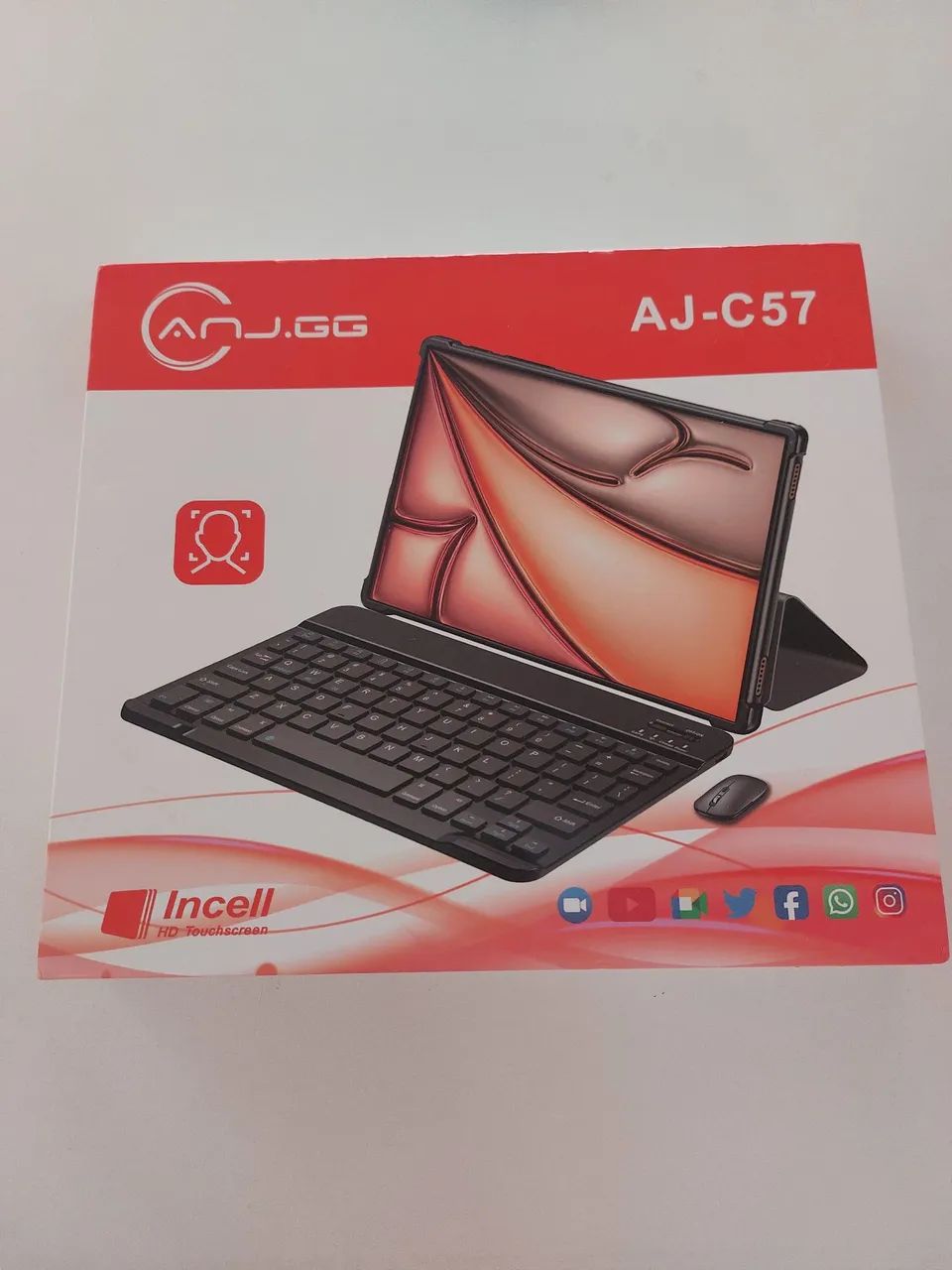 Tablet 10.1? com Teclado+Mouse 6GB RAM 128GB Android 13 Câmera 50MP - Foto 4