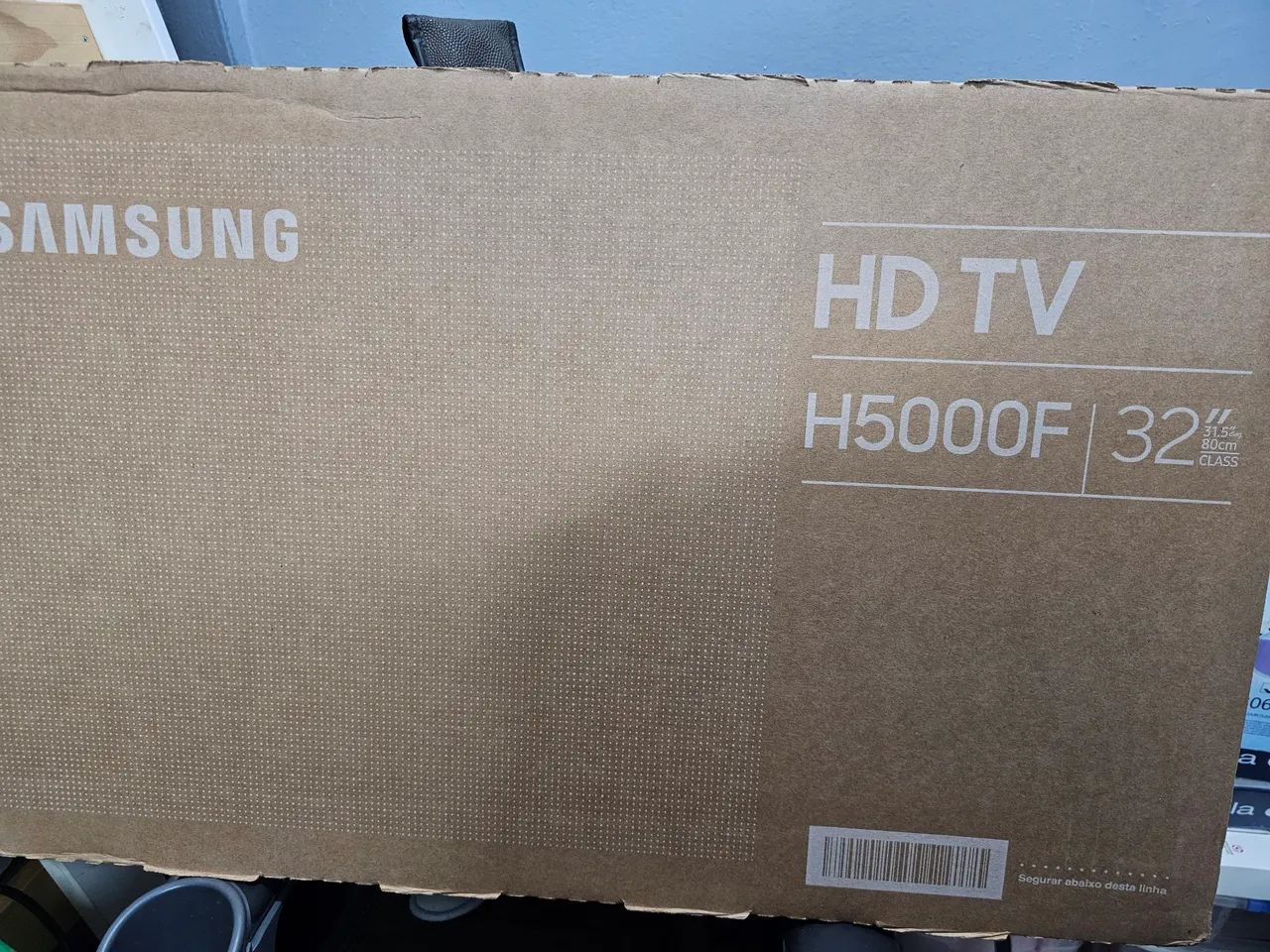Tv smart 32 pol samsung nova na caixa