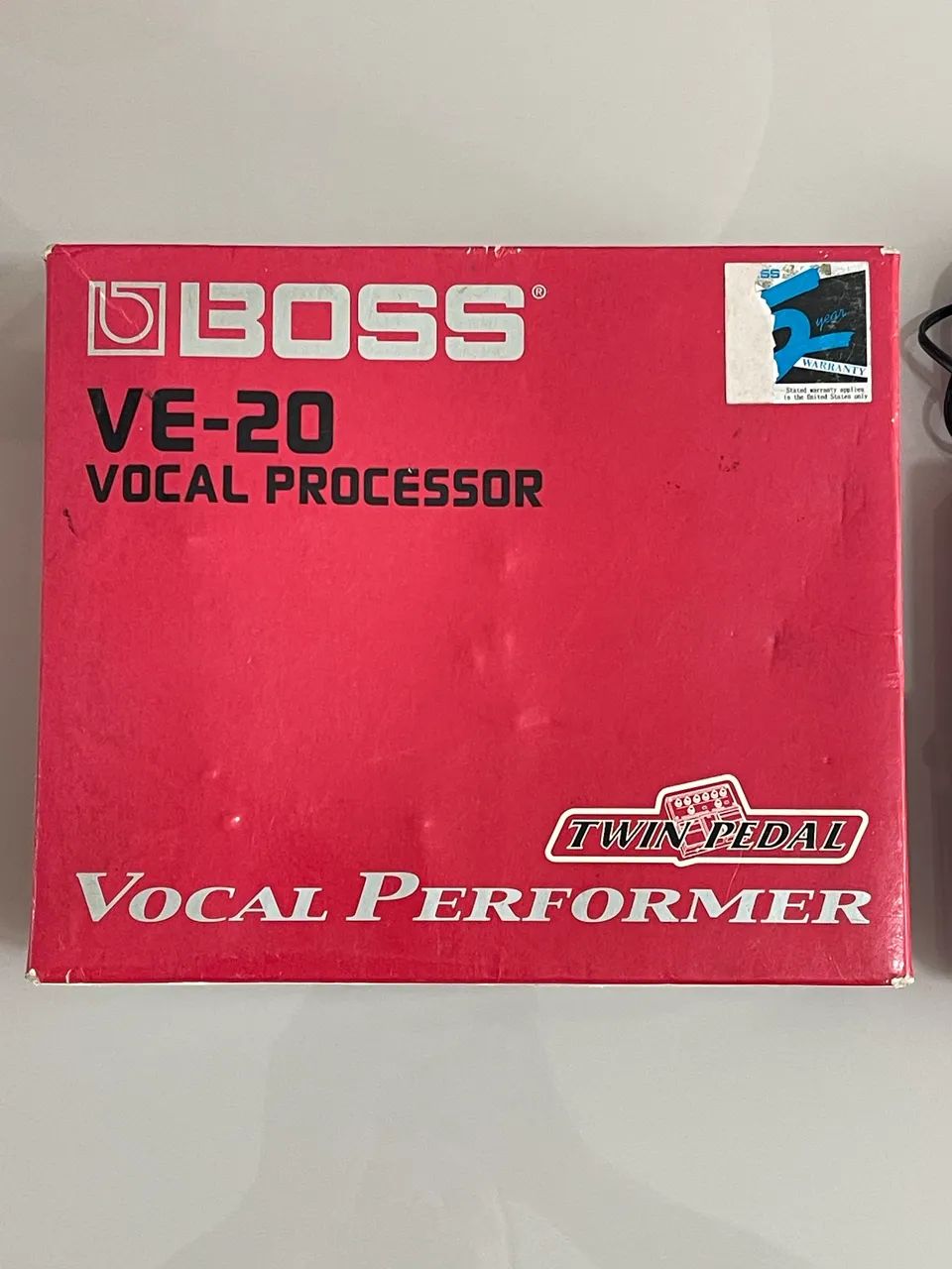 BOSS VE-20 Vocal Performer - Estado de Novo | Completo | Original