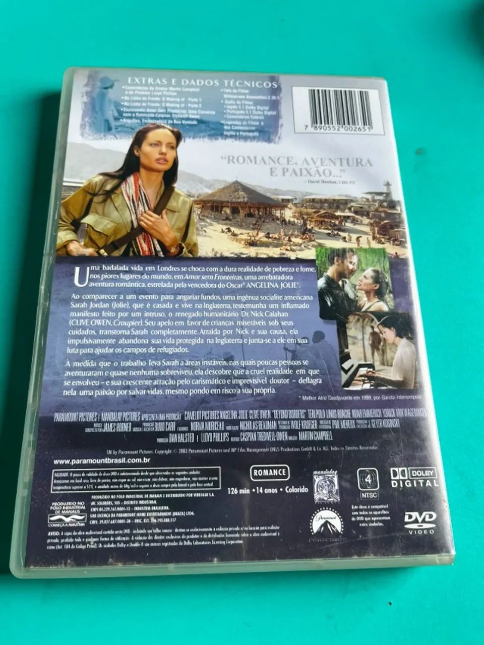 DVD Amor Sem Fronteiras Martin Campbell  - Foto 3