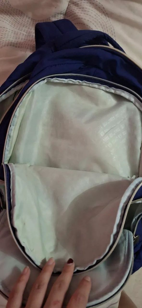 Mochila Rebecca Bonbon RB azul roxa - Foto 4