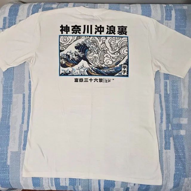  camiseta off white - "kanagawa" (gg) 