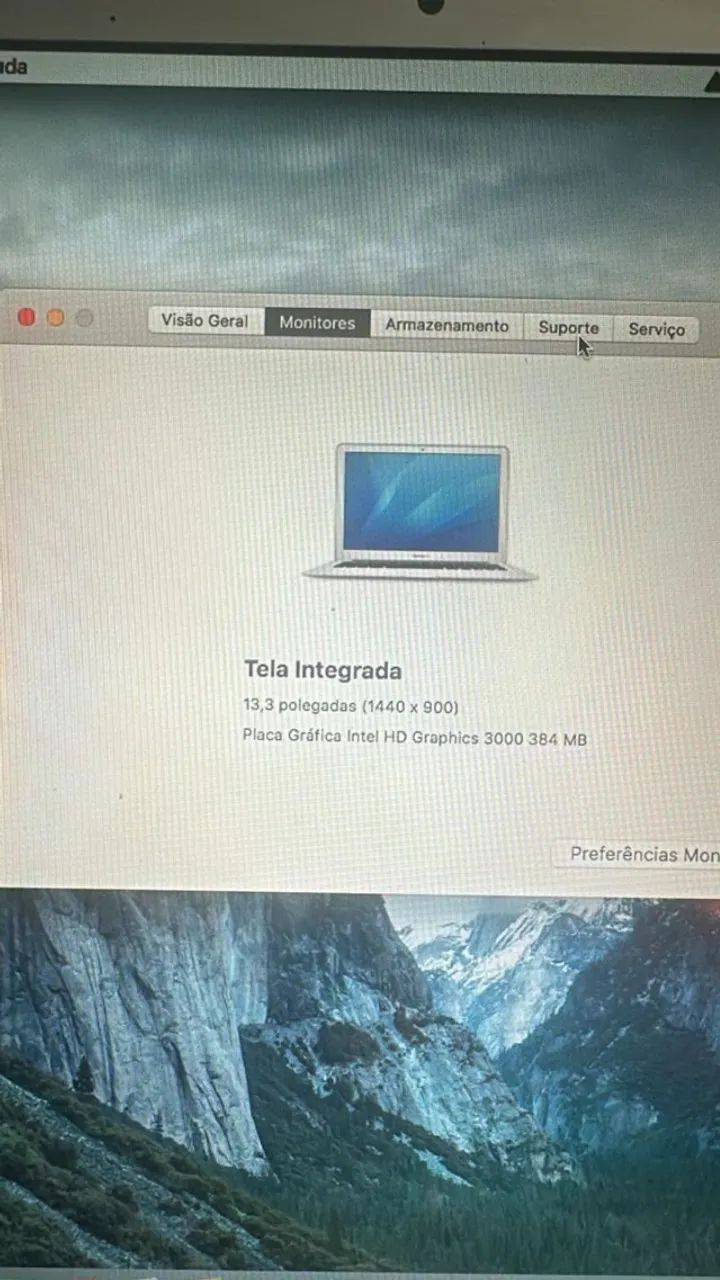 Notebook MacBook Air - Intel 1,7Ghz Core i5 - 13 polegadas - Foto 3