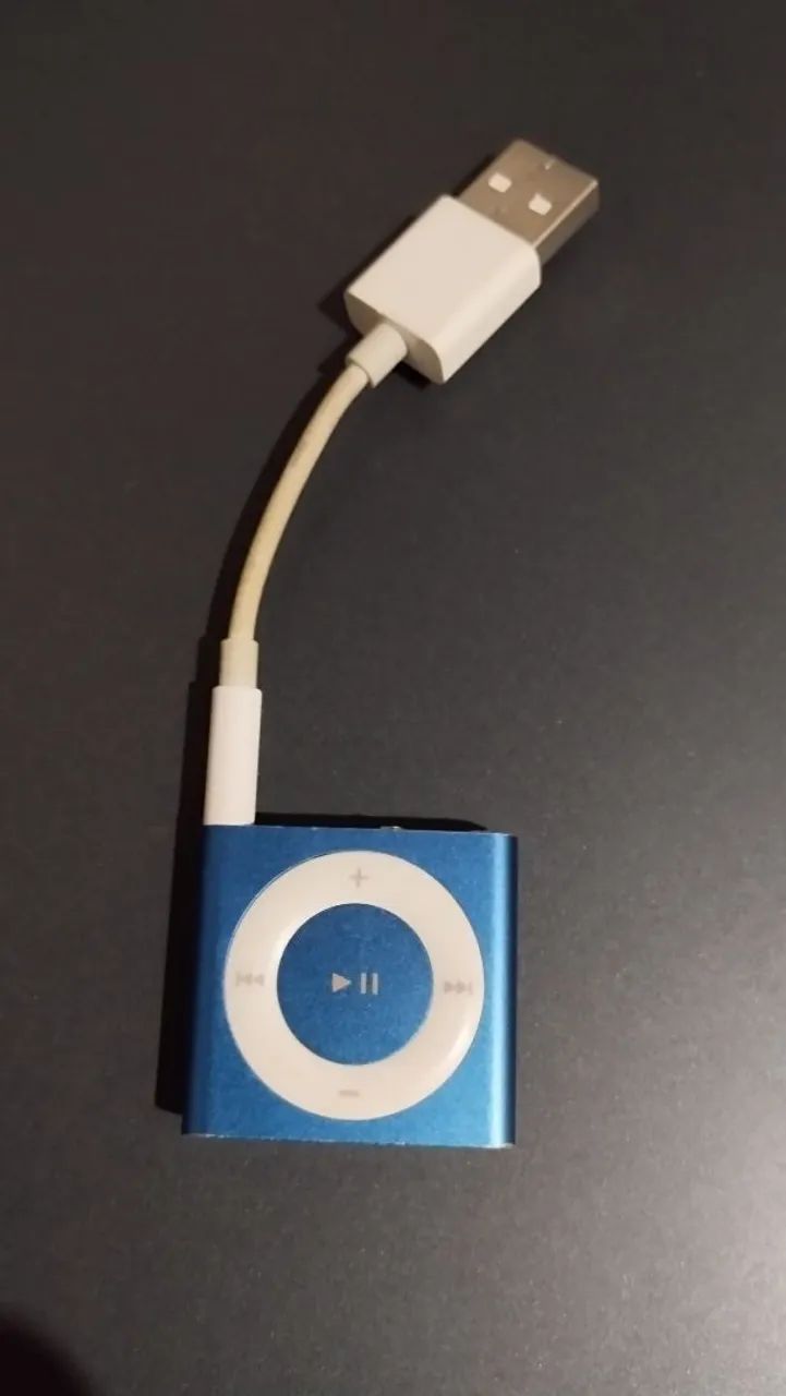 iPod Shuffle 4° geração, 2gb cor azul - Foto 2
