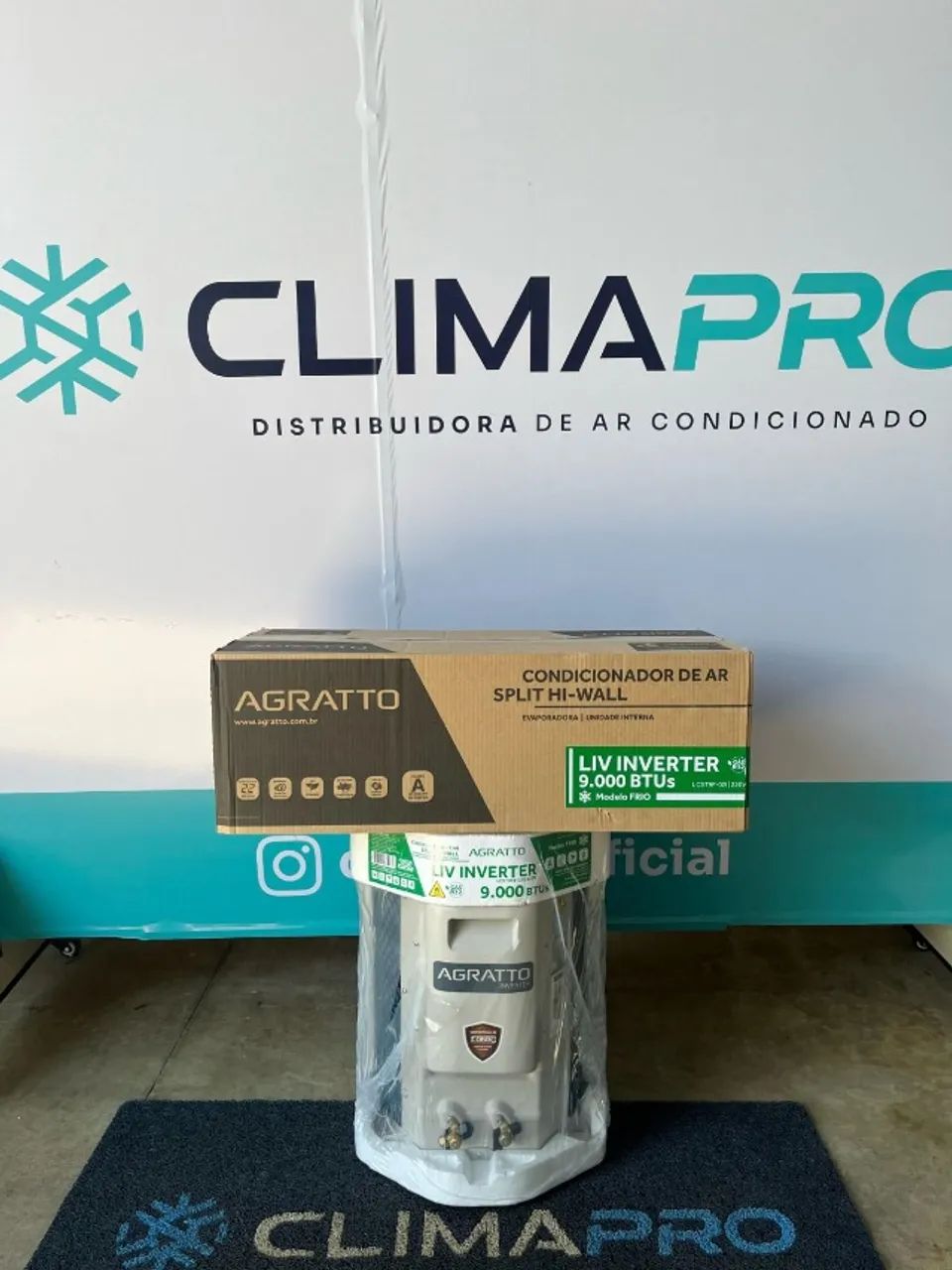 Ar condicionado 9.000 agratto inverter