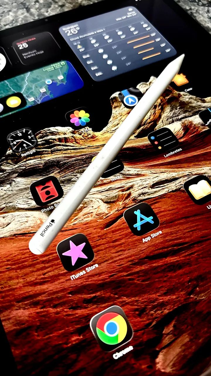 Apenas hoje - Oportunidade - iPad 12,9 4 geração + caneta - 512 - Wi-Fi + Cel - Foto 2