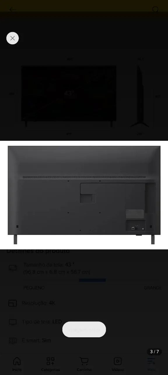 Smartv LG 43 polegadas  - Foto 4