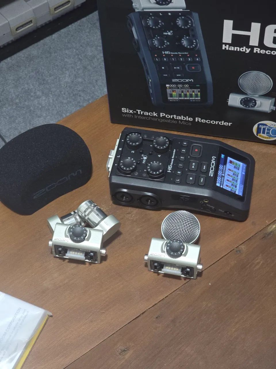 Microfone Zoom H6 gravador - Foto 3