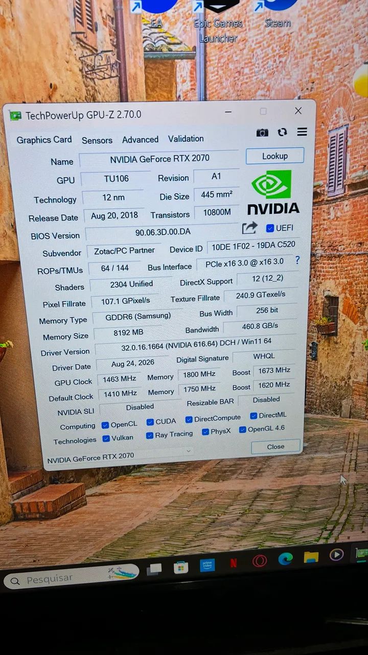 Placa de vídeo RTX 2070 - Foto 5