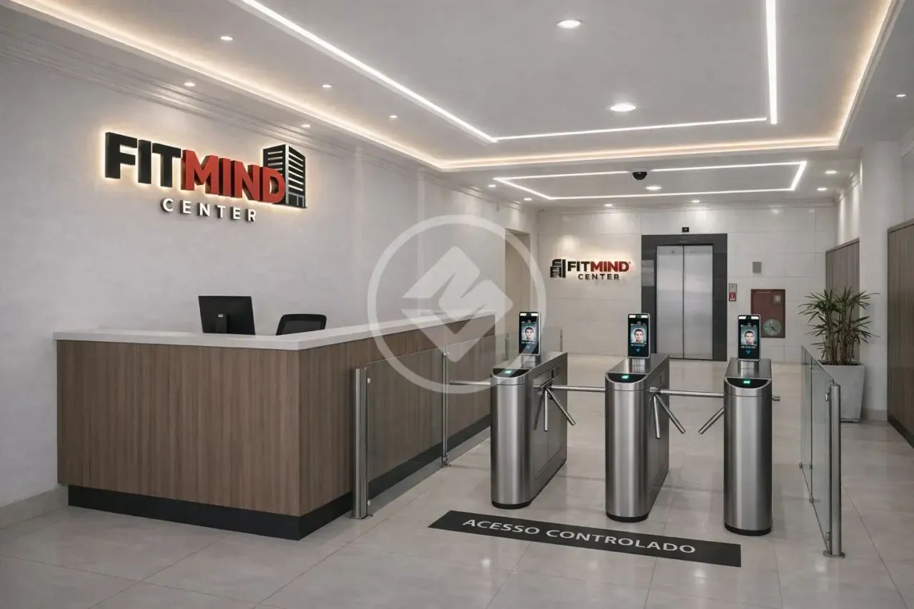 Sala térrea comercial com 13,50 M2 em prédio revitalizado na Av. Rubens de Mendonça, excel - Foto 5
