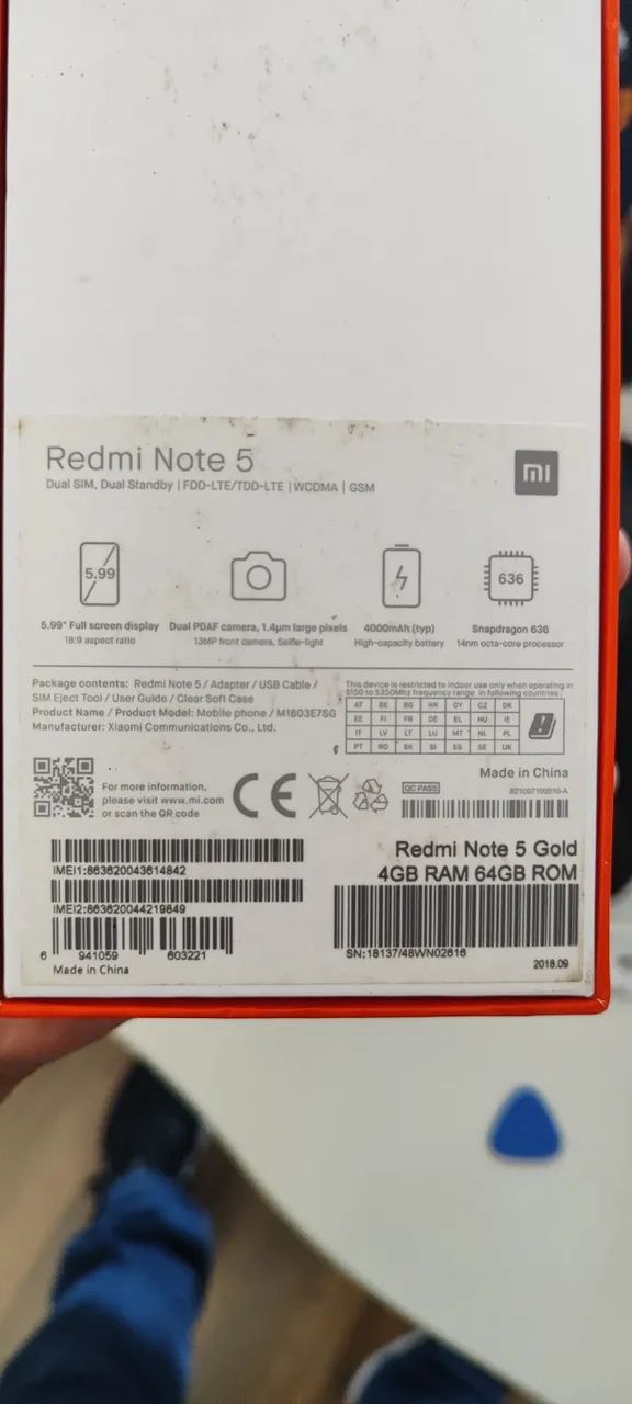 Celular Xiaomi Redmi Note 5 - Foto 2