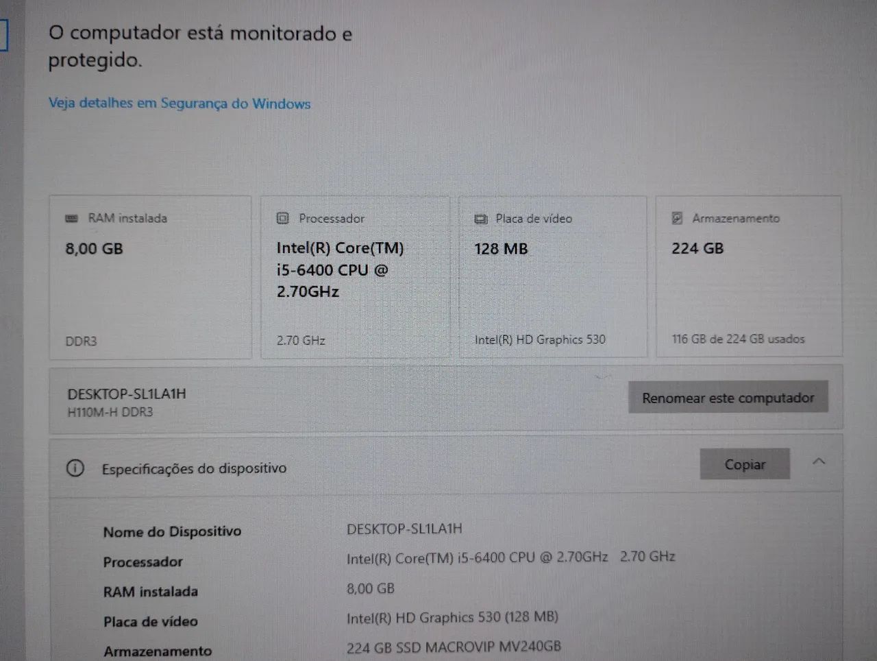 KIT COMPLETO PC GAMER I5 - Foto 3