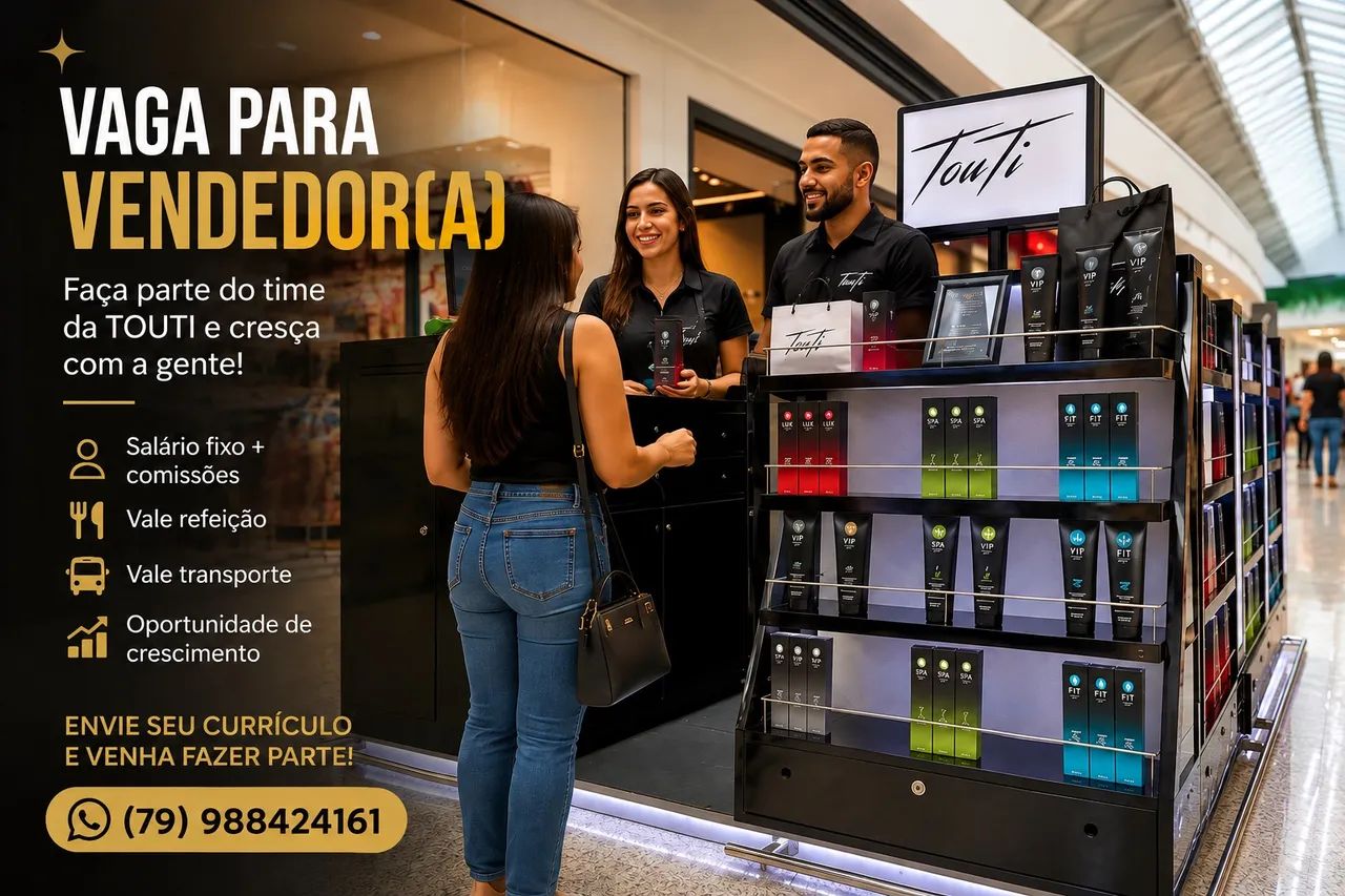 VAGA PARA VENDEDORA
